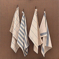 Dish Towels Cotton Kitchen Towels | Super Absorbent Weave |