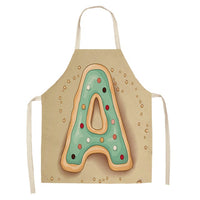 1Pcs Letter Apron for Kids