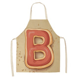 1Pcs Letter Apron for Kids