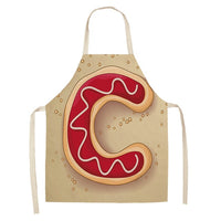 1Pcs Letter Apron for Kids