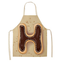 1Pcs Letter Apron for Kids