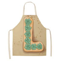 1Pcs Letter Apron for Kids