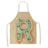 1Pcs Letter Apron for Kids