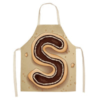 1Pcs Letter Apron for Kids