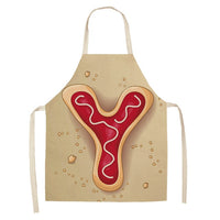 1Pcs Letter Apron for Kids