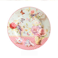 Floral 8" Plates