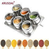 Magnetic Spice Jar Set