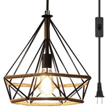 Modern Industrial Pendant Light Vintage Metal Hanging Light