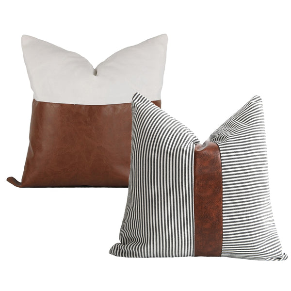 Decorative Throw Pillow Covers 2 Pack