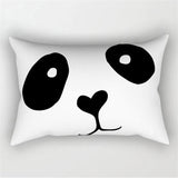 Black White Geometric Pillow Covers