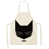 1Pcs Cat Lady Apron