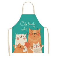 1Pcs Cat Lady Apron