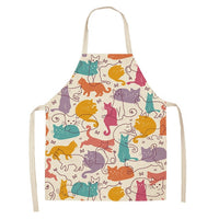 1Pcs Cat Lady Apron