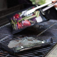 BBQ Bake Bag Mesh Grilling Bag Non-Stick Reusable