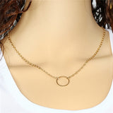 Gold Color Multilayer  Necklace