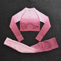 Ombre Women Yoga Set