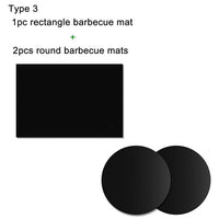 2PCS BBQ Grill Mat Reuseable Nonstick