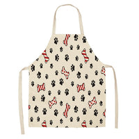 Bulldog Dachshund Pug Dog Printed Kitchen Apron