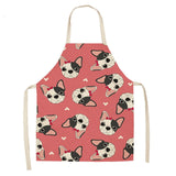 Bulldog Dachshund Pug Dog Printed Kitchen Apron