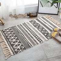 60*90CM Retro Bohemian Hand Woven Rugs