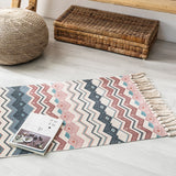 60*90CM Retro Bohemian Hand Woven Rugs