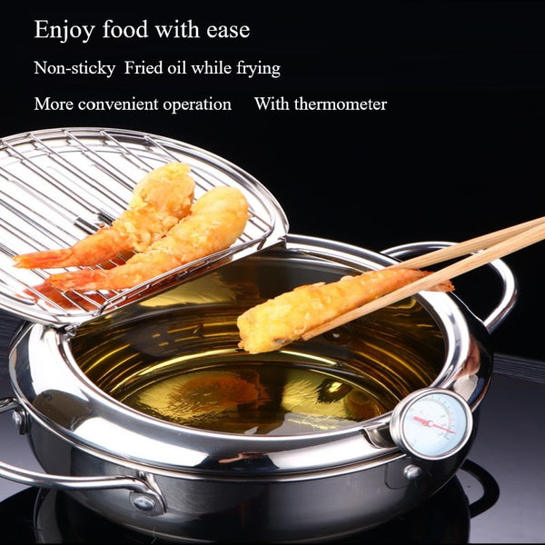 Deep Frying Pot /Thermometer /Temperature Control
