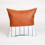 Leather Canvas Pillowcases