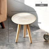 Creative Round Nordic Wood Coffee Table