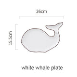 Ocean Style Ceramic Plates