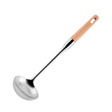 Wooden Handle Stainless Steel Kitchenware