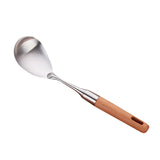 Wooden Handle Stainless Steel Kitchenware