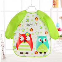 Baby Kids Toddler Long Sleeve  Bib