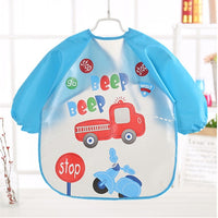 Baby Kids Toddler Long Sleeve  Bib