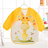 Baby Kids Toddler Long Sleeve  Bib