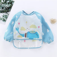 Baby Kids Toddler Long Sleeve  Bib