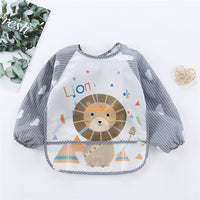 Baby Kids Toddler Long Sleeve  Bib