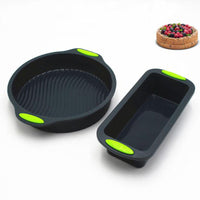 2pcs/Set Silicone Pans