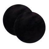 2pcs Reusable Twin Pack Pan Mat Non-stick Pan Fry Liner Sheet Tool Kitchen BBQ Baking Mats Cooking Tool Round