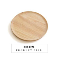 High Stand Wooden Cake Plate
