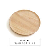 High Stand Wooden Cake Plate