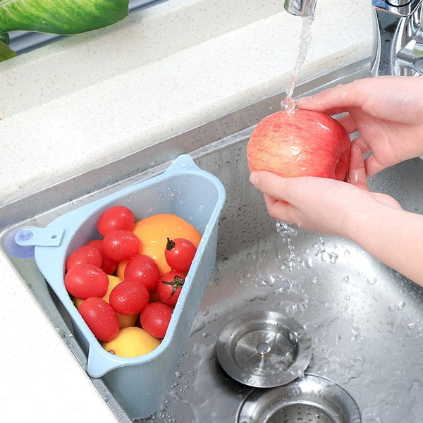 Portable Kitchen Triangular Sink Filter