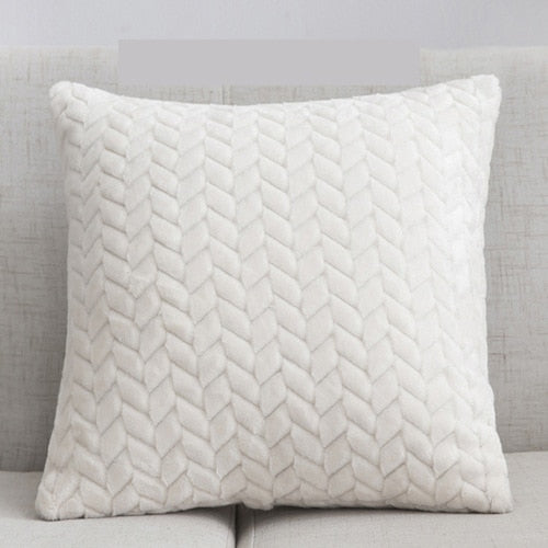 Soft Plush Decorative Pillow Covers