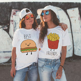 Funny Design Best Friend Matching T-Shirt