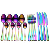 Stainless Steel Cutlery Set - 16 pieces