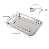 Stainless Steel Baking Tray with Removable Cooling Rack