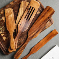 Wooden Spurtles Cooking Spatula