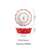 Cherry Cute Single Souffle Bowl