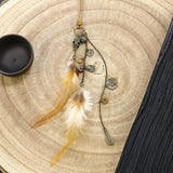 Long Feather Chain Necklaces