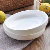 High Quality White Bone Porcelain Appetizer Dish