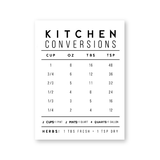 Kitchen Conversions Modern Farmhouse Poster